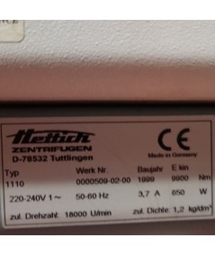 Hettich Mikro 22 R