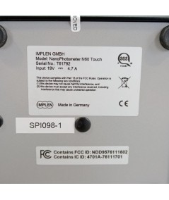 Implen NanoPhotometer N60 Touch