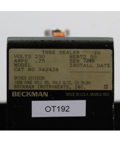 Beckman Tube Sealer