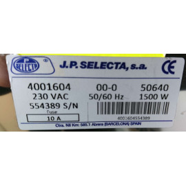 Selecta Presoclave 18 L