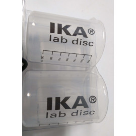IKA lab disc white 2