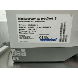Eppendor Mastercycler EP Gradient S