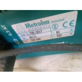 A Metrohm 705 UV Digester