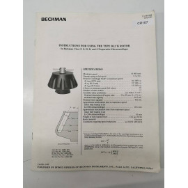 Beckman Type 50.2 Ti 6