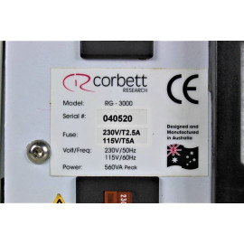RT-PCR Corbett Rotor Gene 3000 12