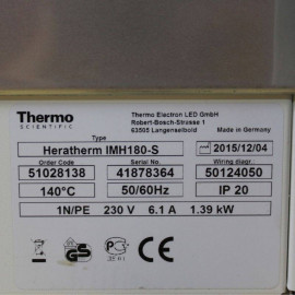 Thermo Heratherm IMH180-S 6