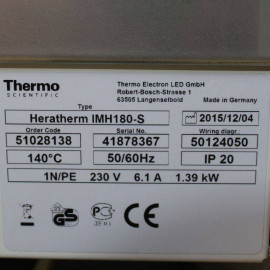 Thermo Heratherm IMH180S 8
