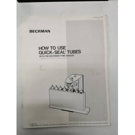 Beckman Tube Sealer 10