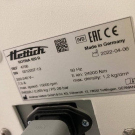Hettich Rotina 420R 5