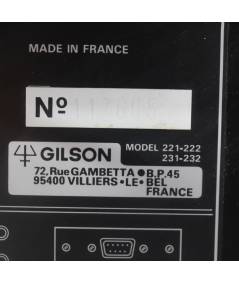Gilson 231/401